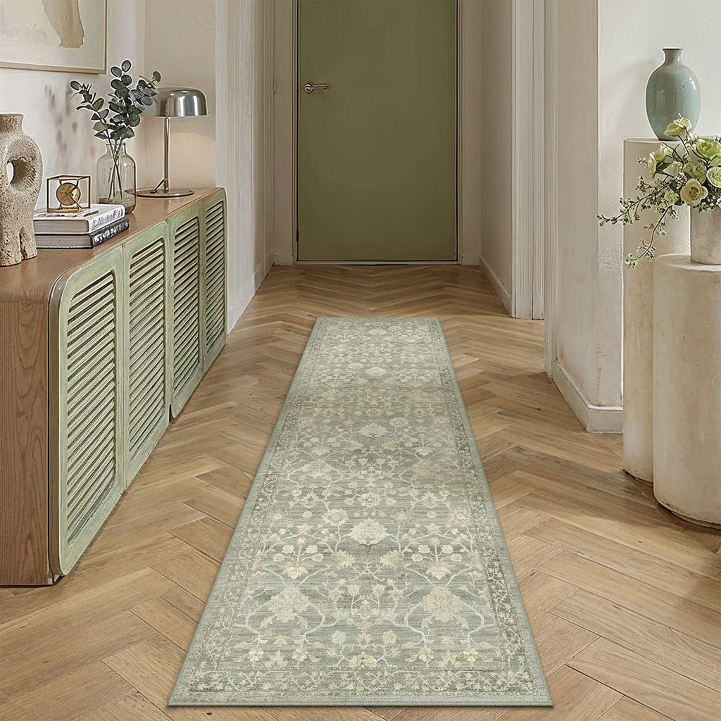 HUGEAR 8x10 Beige Neutral Area Rugs Washable Rug Carpet