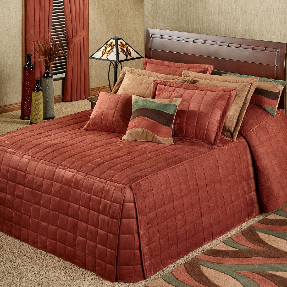 Touch of Class Camden Luxury Bedding, Onyx Black, Twin, 2 Pc Set