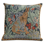 William Morris Birds Face to Face II Tapestry Throw Pillow Cover 19 x 19 in