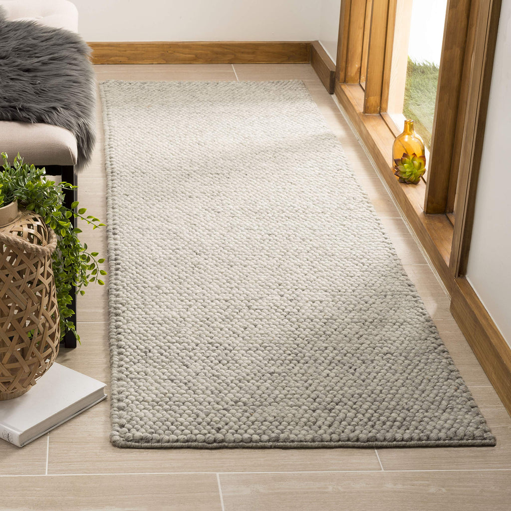 SAFAVIEH Natura Runner Rug 2x6 Wool Knotted, Beige NAT620B