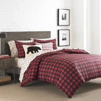 Eddie Bauer - Queen Duvet Cover Set with Shams