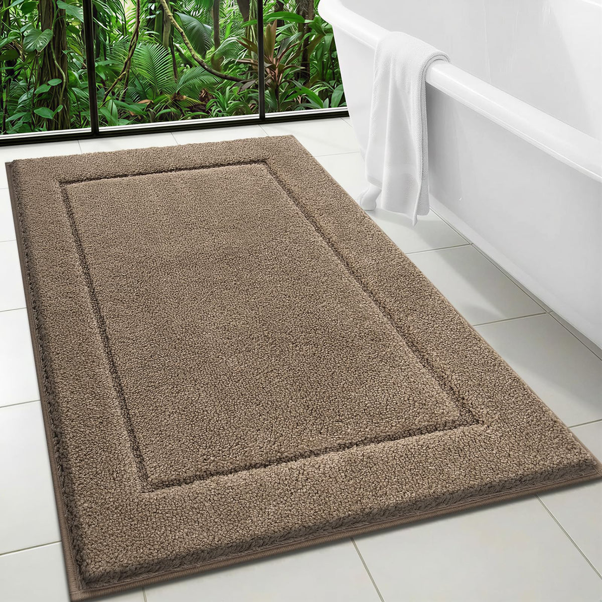 Extra Soft Bathroom Rug 30" x 60", Bath Mat, Shower Runner Rug