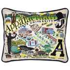 Catstudio Texas A&M Aggies Hand Embroidered Throw Pillow