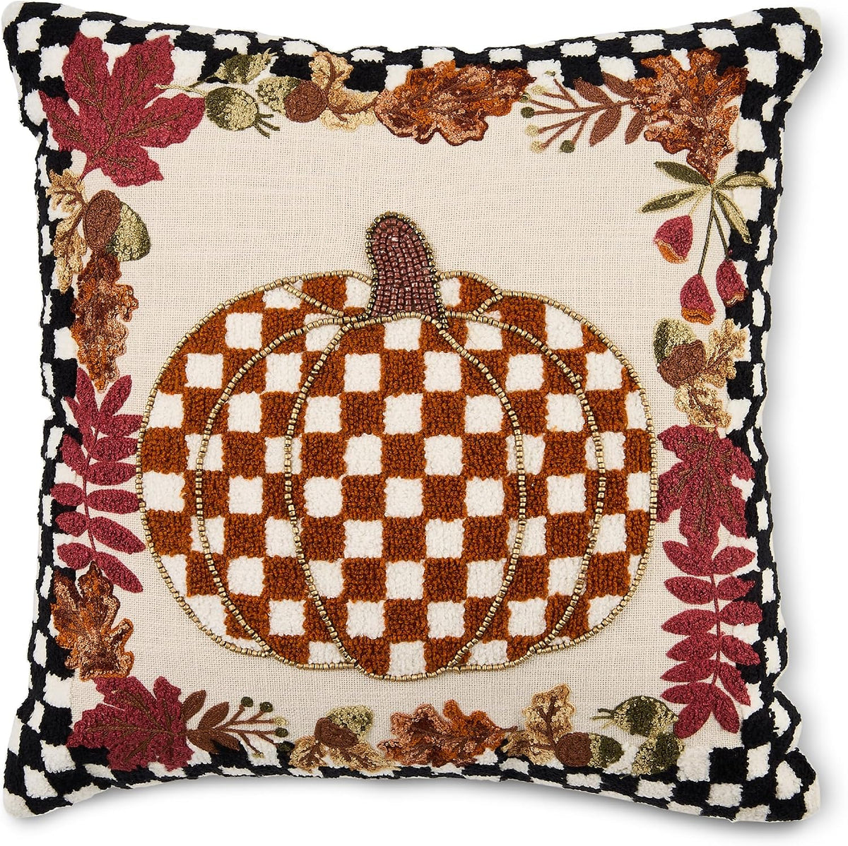 MACKENZIE-CHILDS Throw Pillow, 20x20, Frankenstein