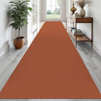 EARTHALL Woven Area Rugs 6x9 Ft Washable Living Room Rugs Non Slip Rubber Backed Dining Room Rug Braided Bedroom Rugs Indoor Floor Carpet for Living Room, Bedroom, Dining Room, Beige/Ivory
