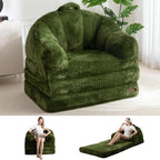 MAXYOYO Folding Sofa Bed, 2 in 1 Convertible Sofa to Lounger
