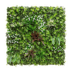 ECOOPTS 20"x20" Faux Ivy Privacy Fence Screen Artificial Boxwood Panels Topiary Hedge Plants for Indoor Outdoor Decoration, #3 Mixed Leaves, 20 Packs