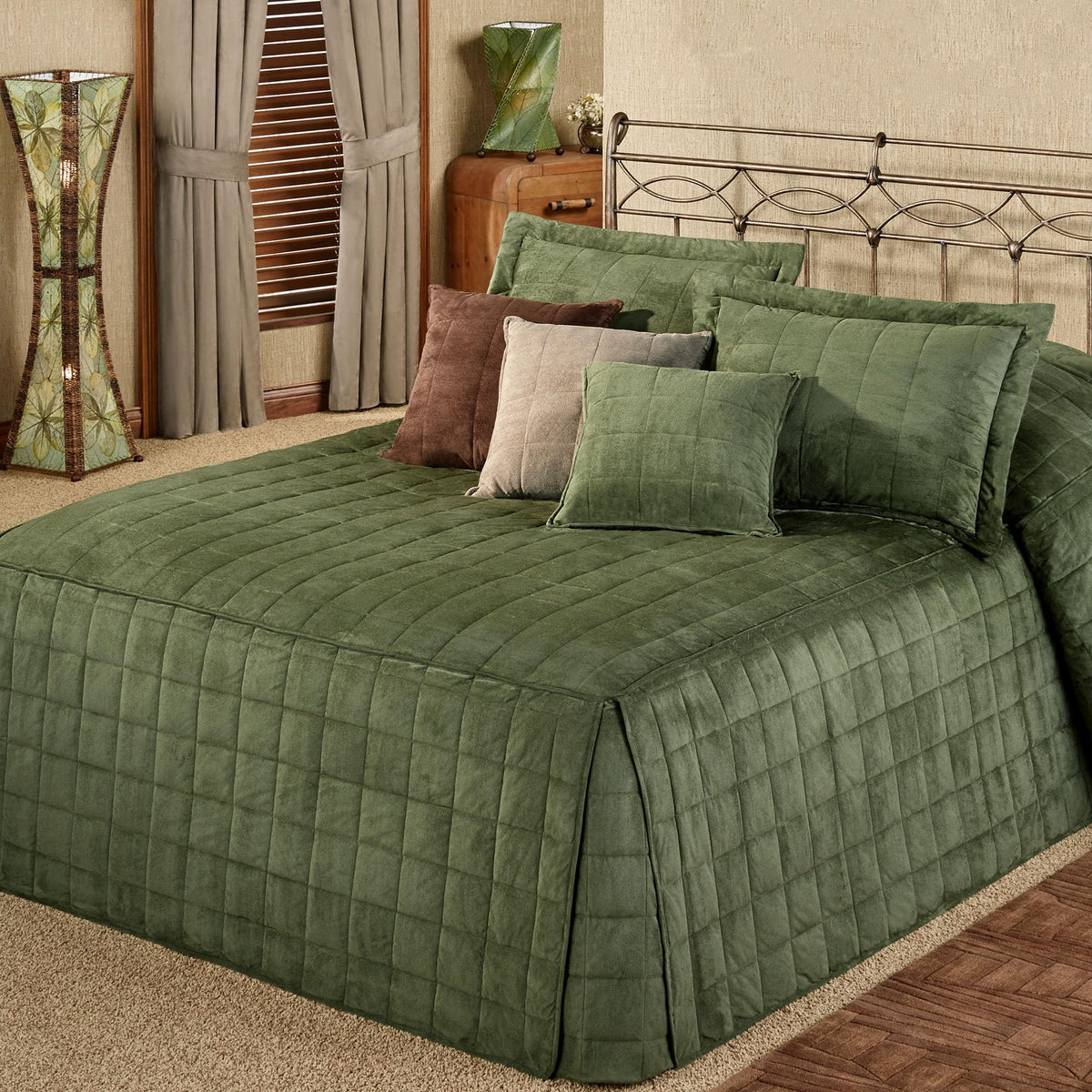 Touch of Class Camden Luxury Bedding, Russet, Queen, 3 Pc Set