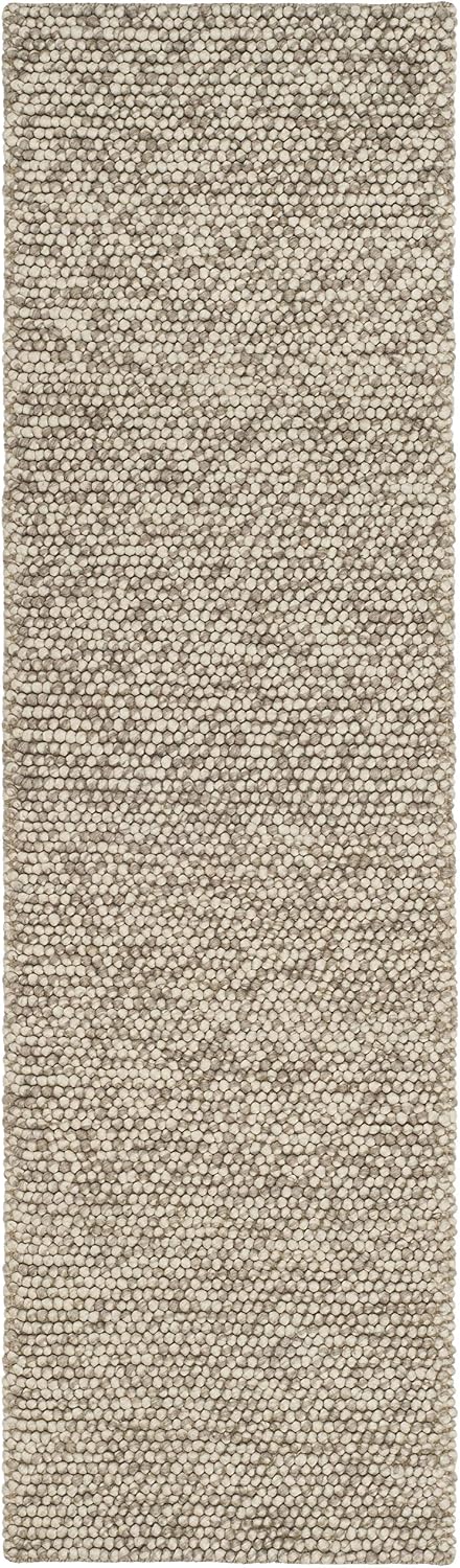 SAFAVIEH Natura Runner Rug 2x6 Wool Knotted, Beige NAT620B