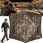 TLC Sport Hunting Blind, 270°/360° See Through Ground Blind for 2-4 Person