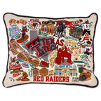 Catstudio Texas A&M Aggies Hand Embroidered Throw Pillow