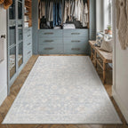HUGEAR 8x10 Beige Neutral Area Rugs Washable Rug Carpet