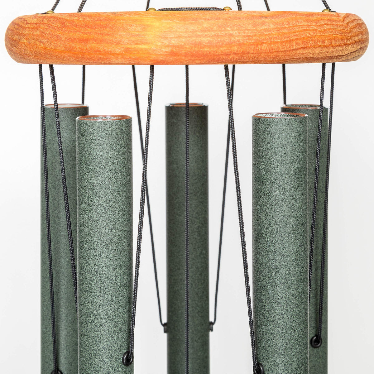 Festival 60-inch Redwood Wind Chime in Silver by Wind River for Patio, Backyard, Garden, and Outdoor décor. Made in the USA