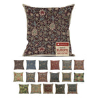 William Morris Chrysanthemum Multi Tapestry Throw Pillow Cover 16 x 16 in