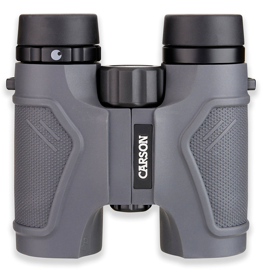 Carson 3D Series High Definition Waterproof Binoculars - Grey