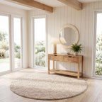 SAFAVIEH Natura Runner Rug 2x6 Wool Knotted, Beige NAT620B