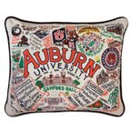 Catstudio Texas A&M Aggies Hand Embroidered Throw Pillow
