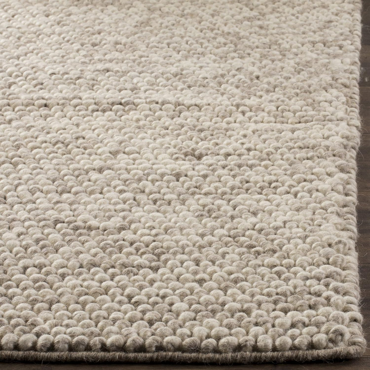SAFAVIEH Natura Runner Rug 2x6 Wool Knotted, Beige NAT620B