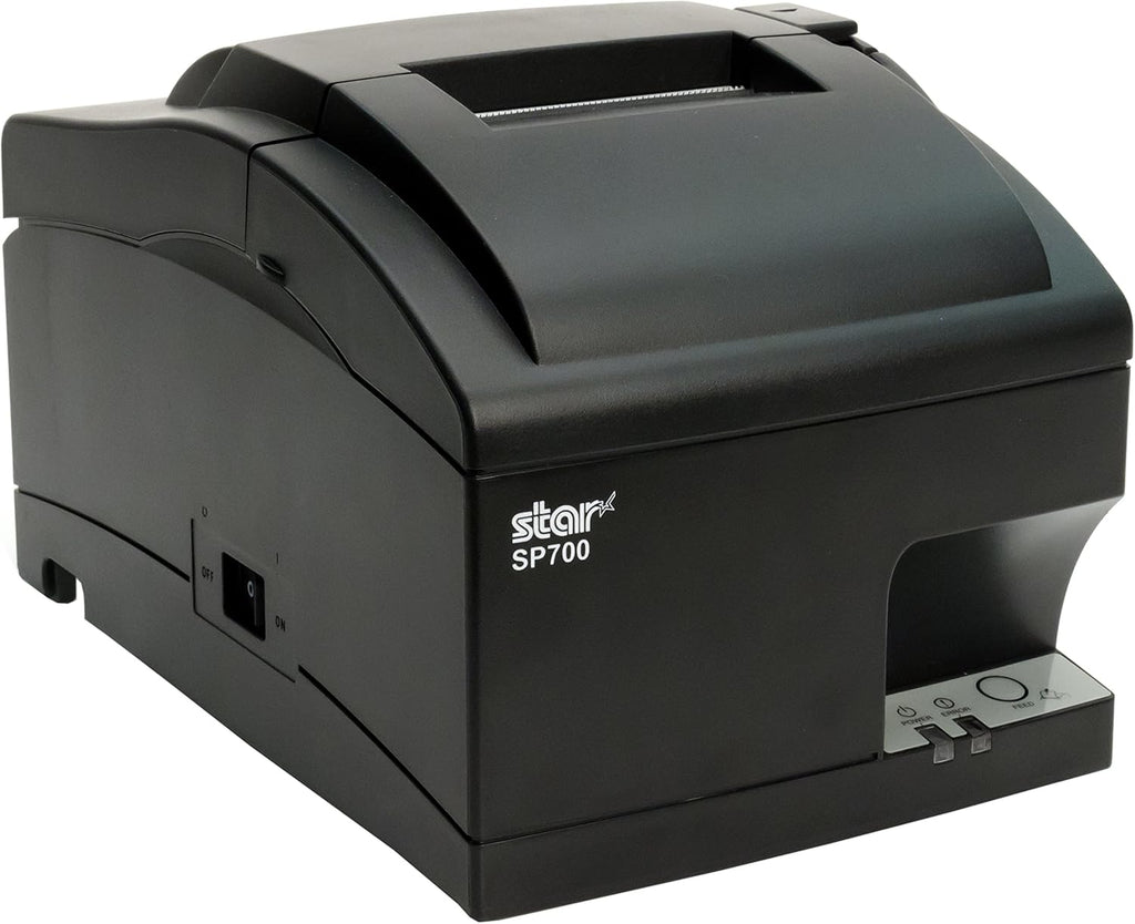 Star Micronics SP742MD Serial Impact Receipt Printer with Auto-Cutter and Internal Power Supply - Gray