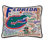 Catstudio Texas A&M Aggies Hand Embroidered Throw Pillow