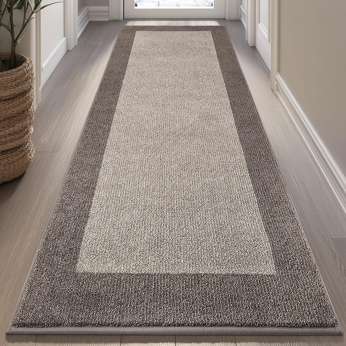 Runner Rug 24" x 96" for Kitchen, Floor, Hallway, Roll Packing