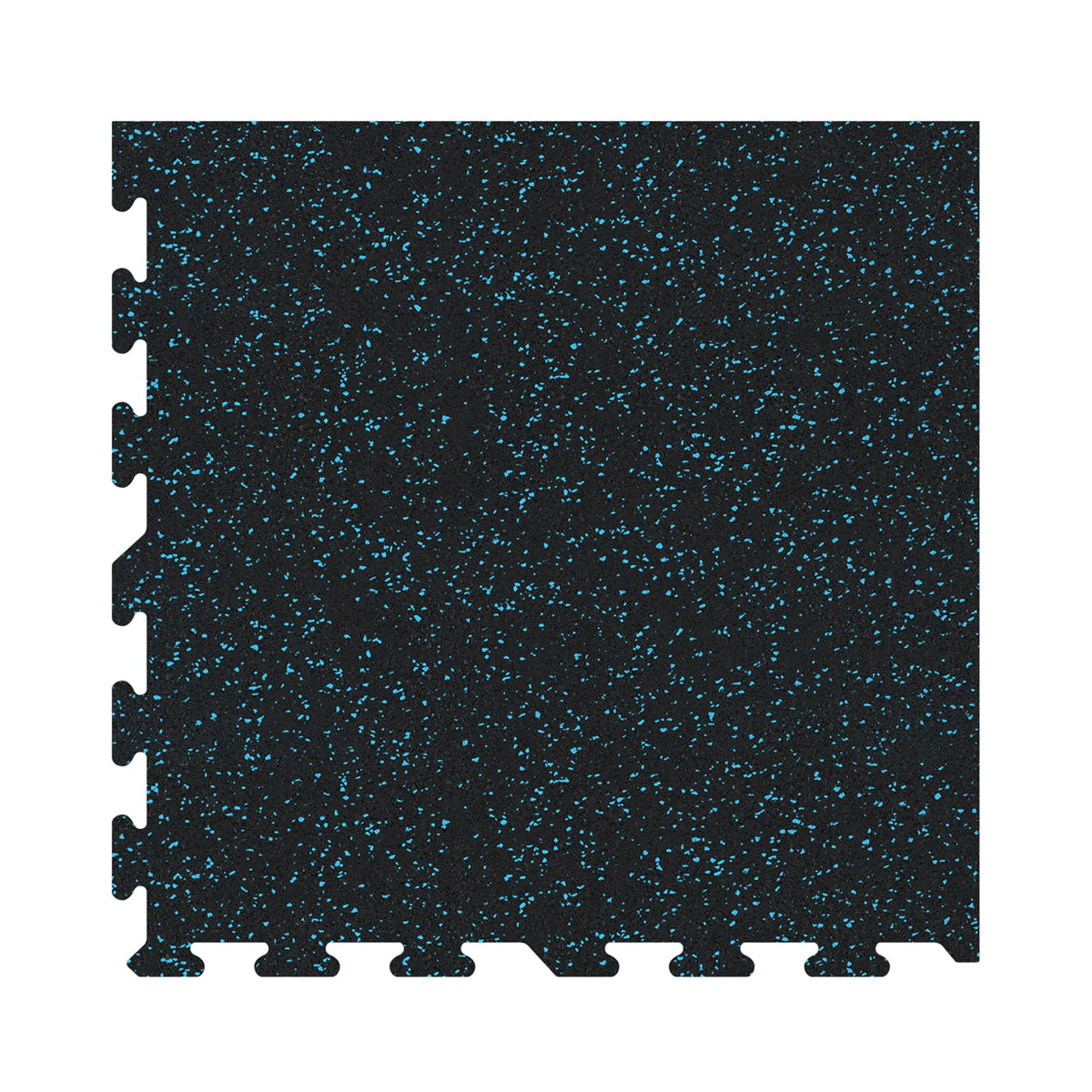IncStores 8mm Strong Rubber Tiles (23in x 23in Tiles/Multi Piece Floor Kits) Interlocking Rubber Gym Mats for Home Gym Flooring & Fitness Room Floors