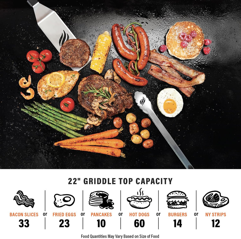 Blackstone 2203 22" Tabletop Griddle, Black