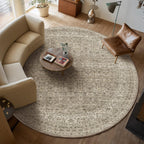 Washable Area Rugs for Living Room: 9x12 Bedroom Rug Boho Vintage Area Rug Stain Resistant Non Slip Low Pile Lightweight Soft Carpets for Dining Room Kitchen Nursery Kids Room Playroom Home Office