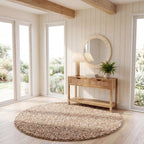 SAFAVIEH Natura Runner Rug 2x6 Wool Knotted, Beige NAT620B