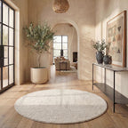 SAFAVIEH Natura Runner Rug 2x6 Wool Knotted, Beige NAT620B