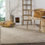 SAFAVIEH Natura Runner Rug 2x6 Wool Knotted, Beige NAT620B