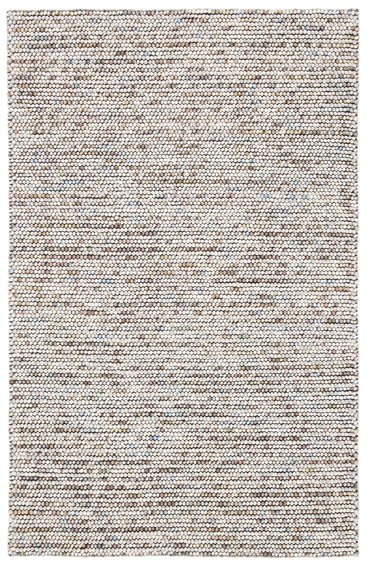 SAFAVIEH Natura Runner Rug 2x6 Wool Knotted, Beige NAT620B