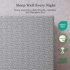 Sleepmax Extra Firm Memory Foam Mattress Topper 3 Inch Queen Size