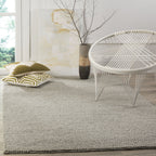SAFAVIEH Natura Runner Rug 2x6 Wool Knotted, Beige NAT620B