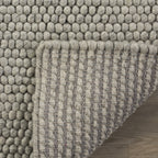 SAFAVIEH Natura Runner Rug 2x6 Wool Knotted, Beige NAT620B