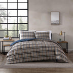 Eddie Bauer - Queen Duvet Cover Set with Shams